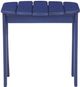 Linon Adirondack Blue Wooden Outdoor End Table-2