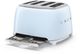 Smeg 50's Style 4 Slice Pastel Blue Toaster-4