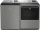 Maytag® Classic Silver Top Load Washer & Electric Dryer Laundry Pair-0