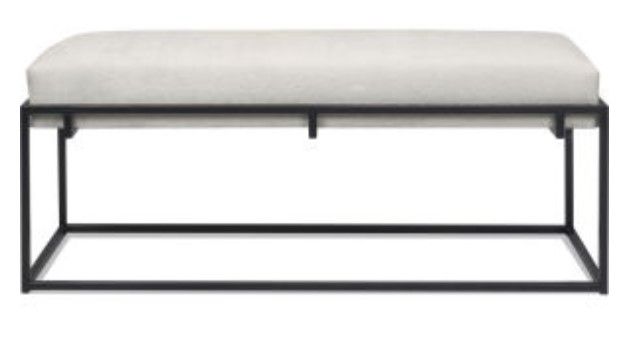 Parker Southern Keegan Flair Linen Bench-1