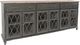 Jofran Inc. Aurora Hills Bisque/Brushed Gray 6-Door Accent Chest-0