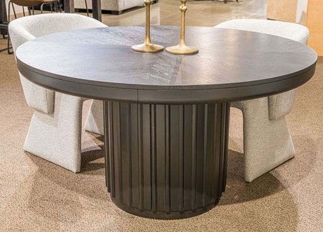 Signature Design by Ashley® Haldenwick Black Round Dining Table-1