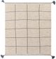 Surya Fleck Denim/Camel 50"x60" Throw Blanket-1