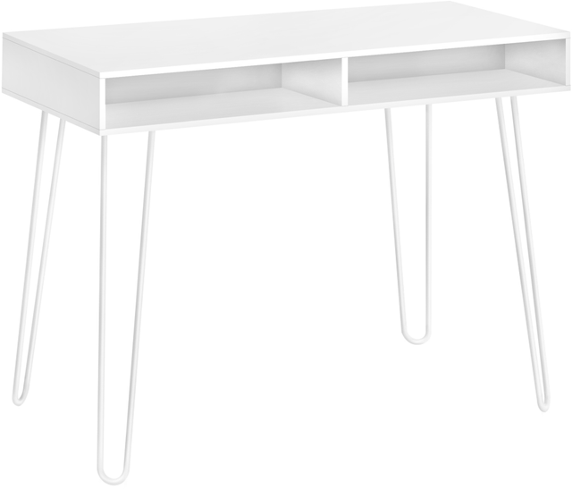 Monarch Specialties Inc. White Computer Desk-0