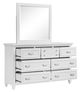 Magnussen Home® Charleston White Dove Dresser and Mirror-2