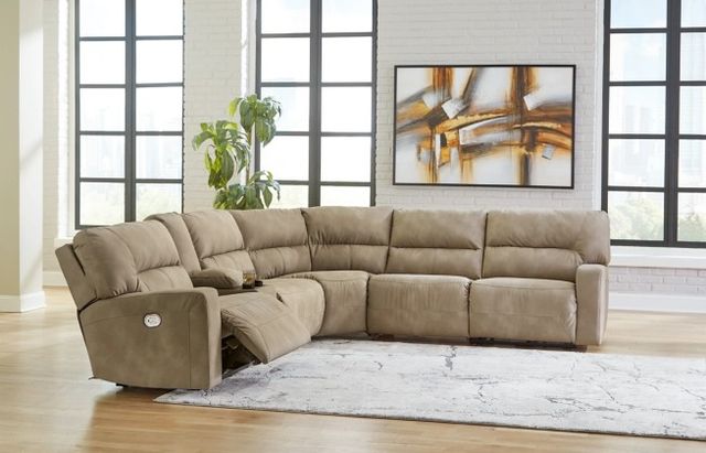 Signature Design by Ashley® Next-Gen DuraPella 6-Piece Sand Power Reclining Sectional-4