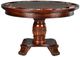Steve Silver Co. Tournament 6-Piece Black/Medium Cherry Dining Game Table Set-3