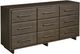 Universal Explore Home™ Modern Sable 9-Drawer Dresser-0