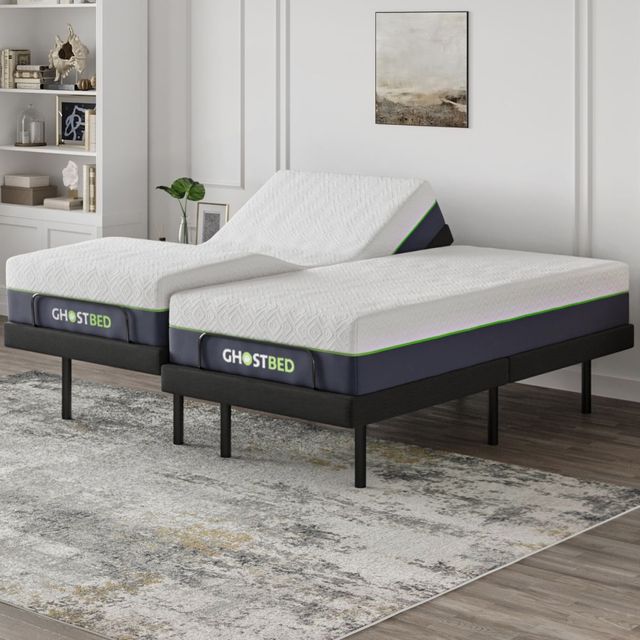 GhostBed® Split King Custom Power Adjustable Base-2