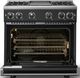 Viking® 7 Series 36" Antique Bronze Pro Style Natural Gas Range with Griddle-1