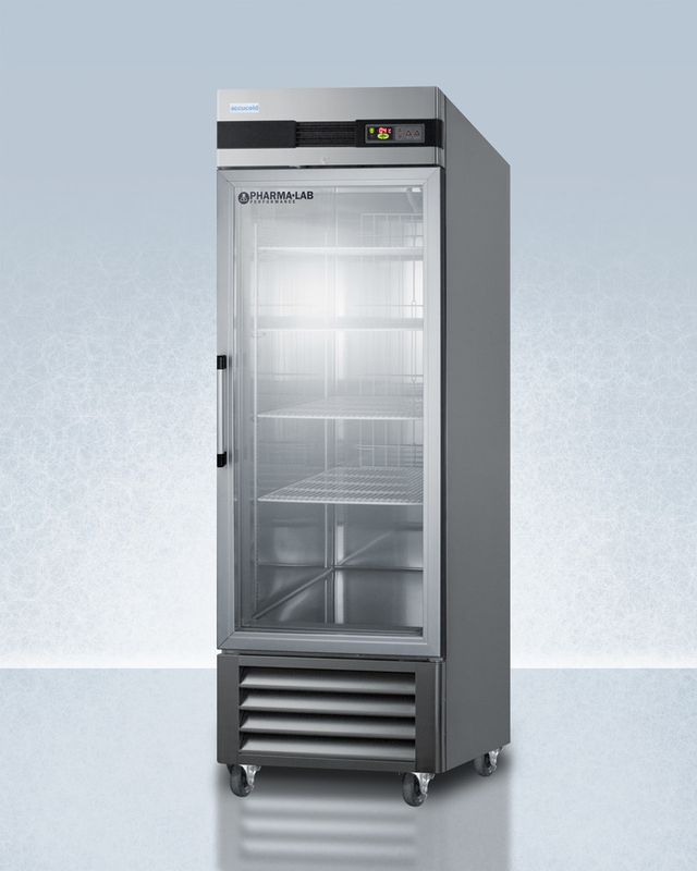 Accucold® Pharma-Lab Performance Series 23.0 Cu. Ft. Stainless Steel Frame Upright Pharmacy Refrigerator-1