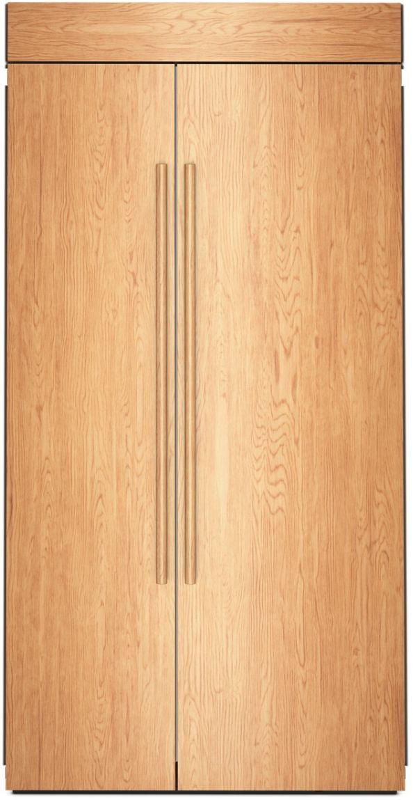 KitchenAid® 42” 25.5 Cu. Ft. Panel Ready Built-In Side-by-Side Refrigerator with Platinum Interior-0