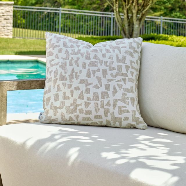 Uttermost® Scatter Brown/White Polyester Indoor-Outdoor Pillow-1