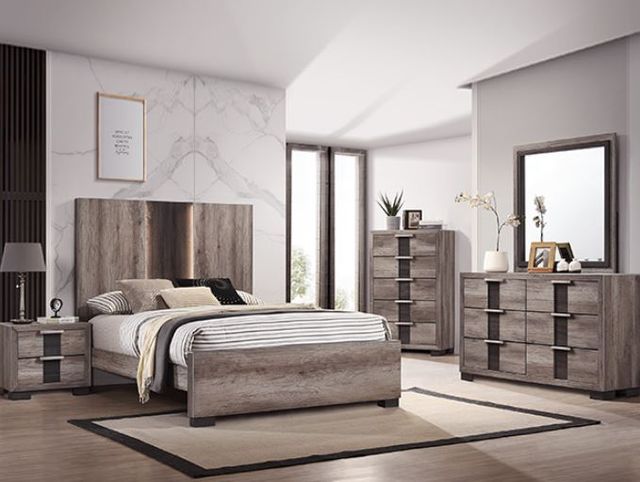 Crown Mark Rangley Brown Nightstand-1