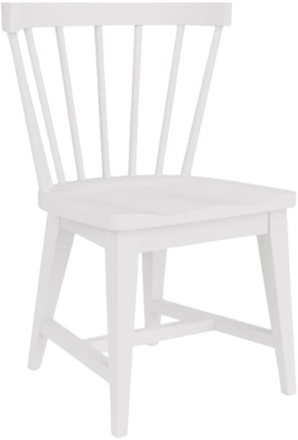 Riverside Furniture Cora 2-Piece Cloud Windsor Dining Side Chair Set-1