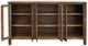 International Furniture Direct Olimpia Brown Console-4