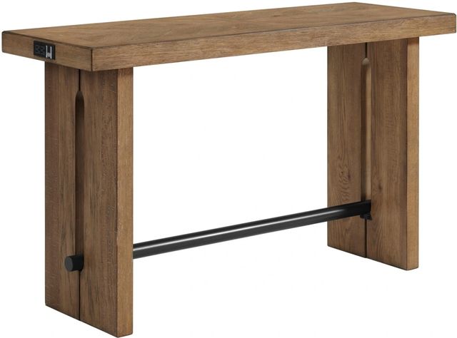 Intercon Landmark Weathered Oak Sofa Back Table-0