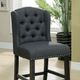 Furniture of America® Sania 7-Piece Antique Black/Beige Dining Table Set-2