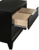 Crown Mark Cressida Black Nightstand-2