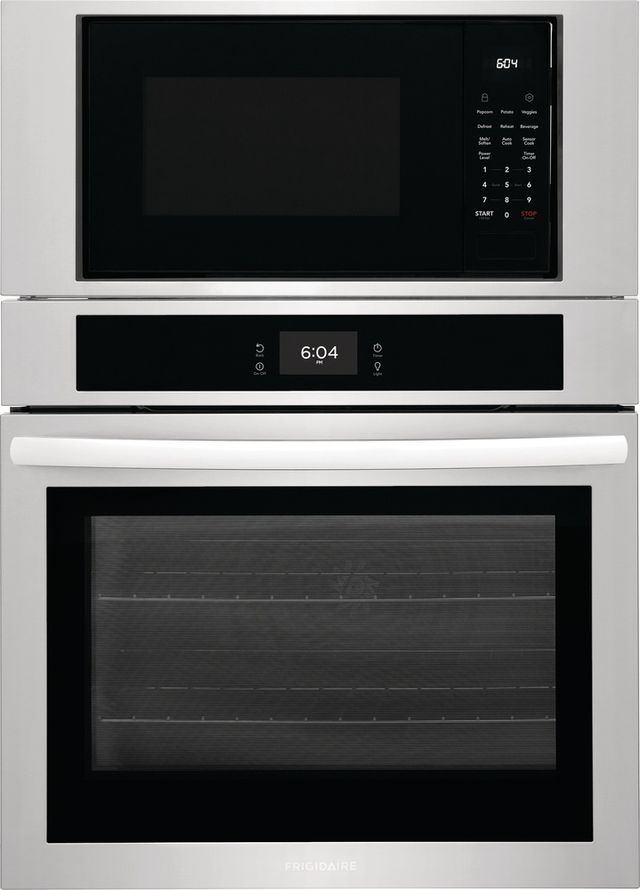 Scratch N Dent Frigidaire® 30" Stainless Steel Oven/Micro Combo Electric Wall Oven -0