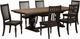 Liberty Furniture Harvest Home 7-Piece Barley Brown/Chalkboard Trestle Table Set-0
