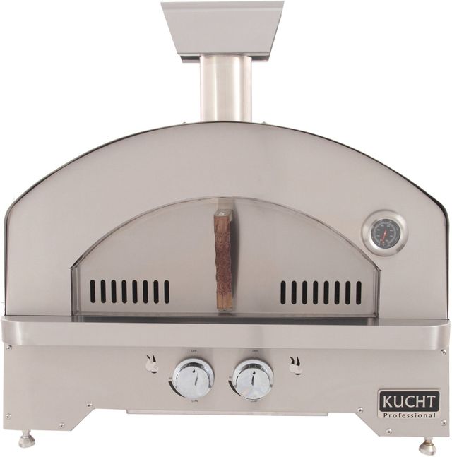Kucht Professional Napoli 30" Yellow Outdoor Portable Pizza Oven-0