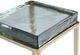 Bassett® Furniture Glasgow Gold/Green Glass Top Side Table-2