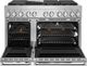 JennAir® NOIR™ 48" Stainless Steel Pro Style Dual Fuel Range-1