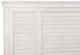 Magnussen Home® Newport Alabaster California King Shutter Panel Bed-4