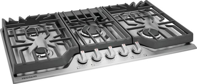Frigidaire® 36" Stainless Steel Gas Cooktop-3