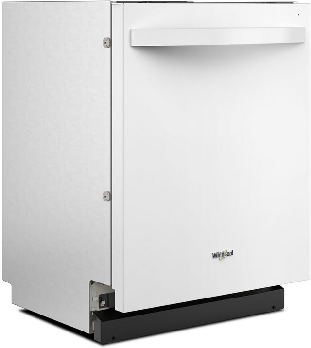 Whirlpool® 24" White Top Control Built In Dishwasher-2