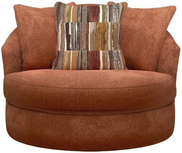 Corinthian Furniture Joshua Sable Swivel Accent Chair-0