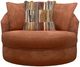 Corinthian Furniture Joshua Sable Swivel Accent Chair-0