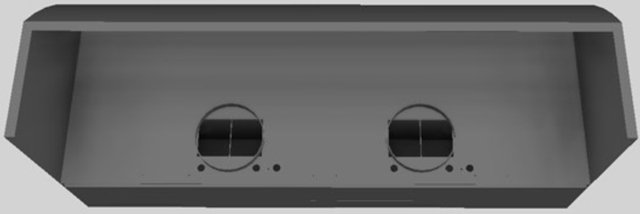 Vent-A-Hood® 60" Gunsmoke Wall Mounted Range Hood-2