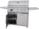 Blaze™ LTE PRO 40'' Stainless Steel 5-Burner Gas Grill Cart-3