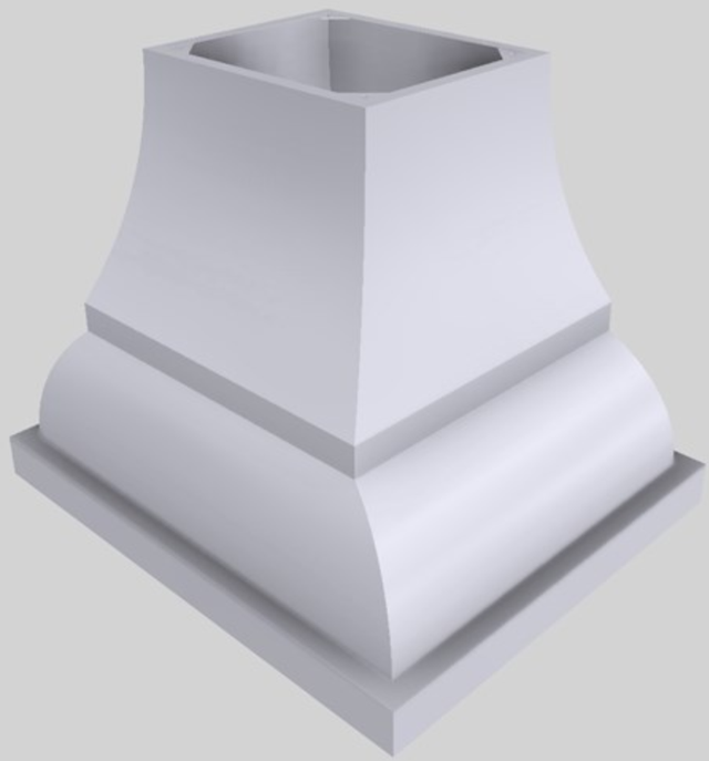 Vent-A-Hood® Designer Series 36" White Island Range Hood-4