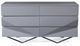 VIG Furniture Modrest Duke Black/Gray Gun Chrome Dresser-1