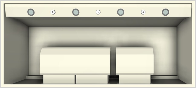 Vent-A-Hood® 54" Wall Mounted Range Hood-Biscuit-3