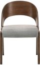 Armen Living Polly Walnut Dining Accent Chairs-2