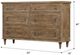 Emerald Home Interlude Sandstone Buff 6-Drawer Dresser-2