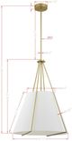 Forty West Adaline Gold Pendant Lighting-1