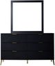 New Classic® Home Furnishings Kailani Black Dresser and Mirror-2