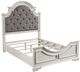 ACME Furniture Florian Antique White/Gray Queen Panel Bed-0
