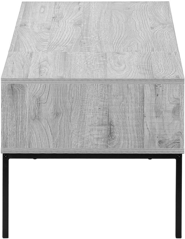 Monarch Specialties Inc. Grey Lift-Top Coffee Table-2