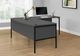Monarch Specialties Inc. Black/Grey 72" Computer Desk-3
