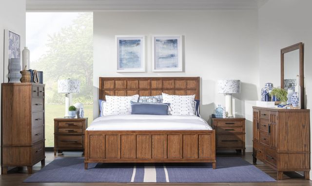 Legacy Classic Horizons Dark Amber 2-Drawer Nightstand-1