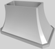 Vent-A-Hood® Designer Series 54" Stainless Steel Island Range Hood-3