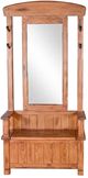Sunny Designs™ Sedona Rustic Oak Hall Tree-2