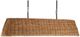 Currey & Company Basket Blacksmith/Natural Oval Chandelier-1