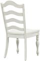 Liberty Furniture Magnolia Manor Antique White Ladder Back Side Chair-3
